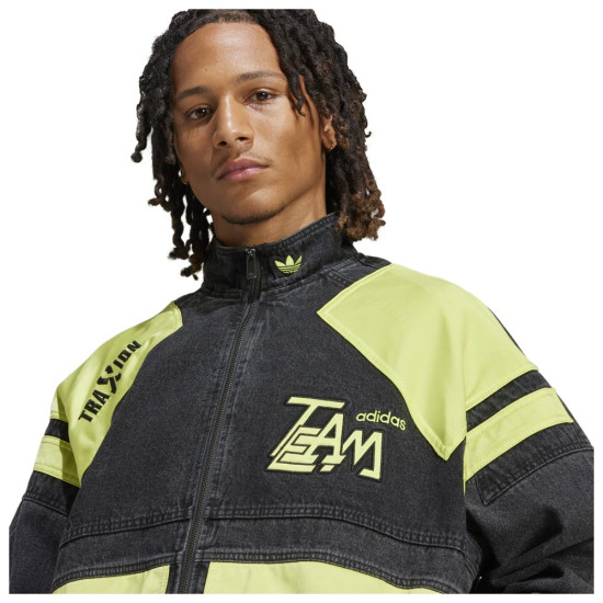 Adidas Ανδρικό μπουφάν Adilenium Season 2 Moto Denim Jacket